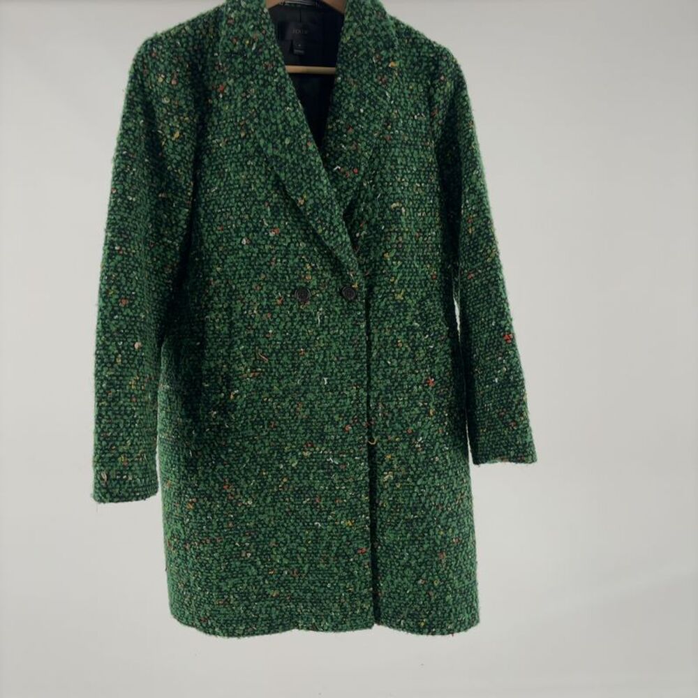 J. Crew Tweed Daphne Topcoat